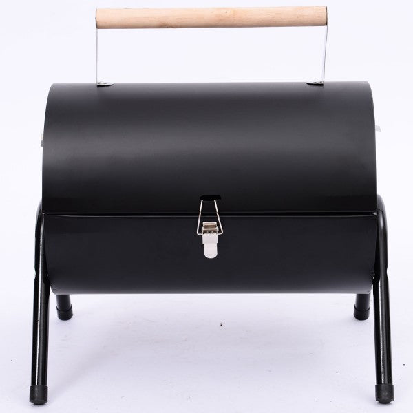 Tabletop Folding Portable BBQ Grill Heat Smoker