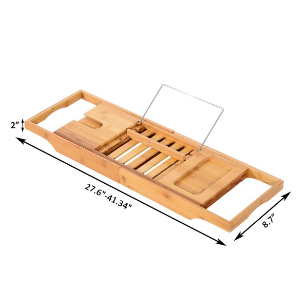 Bamboo Bathtub Caddy – CasaShop.ca