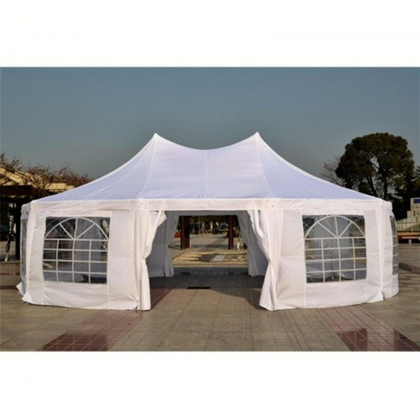 High Peak Decagon Party Tent With 10 Removable Walls 29X21